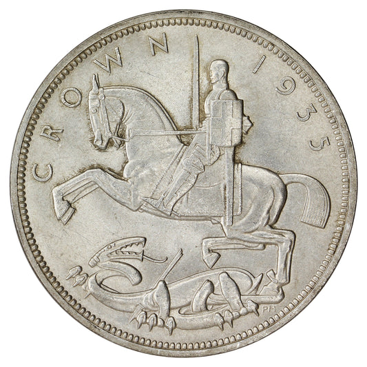Great Britain 1935 Crown Brilliant Uncirculated (MS63) $