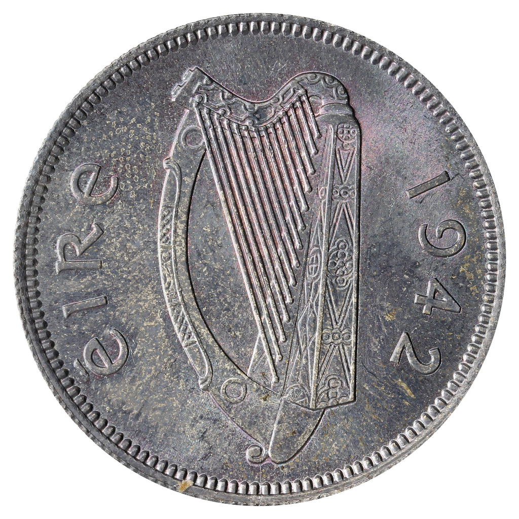 Ireland 1942 Shilling Choice Brilliant Uncirculated (MS64) $