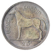 Ireland 1942 1/2 Crown Choice Brilliant Uncirculated (MS64) $