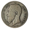 Belgium 1899 French 50 Centimes F-VF (F15)
