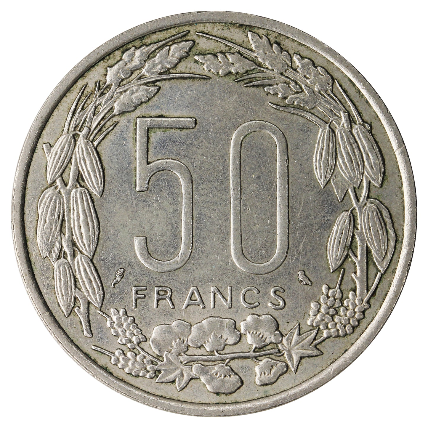 Congo 1961 50 Francs Brilliant Uncirculated (MS63)