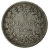 France 1842W 5 Francs F-VF (F15)