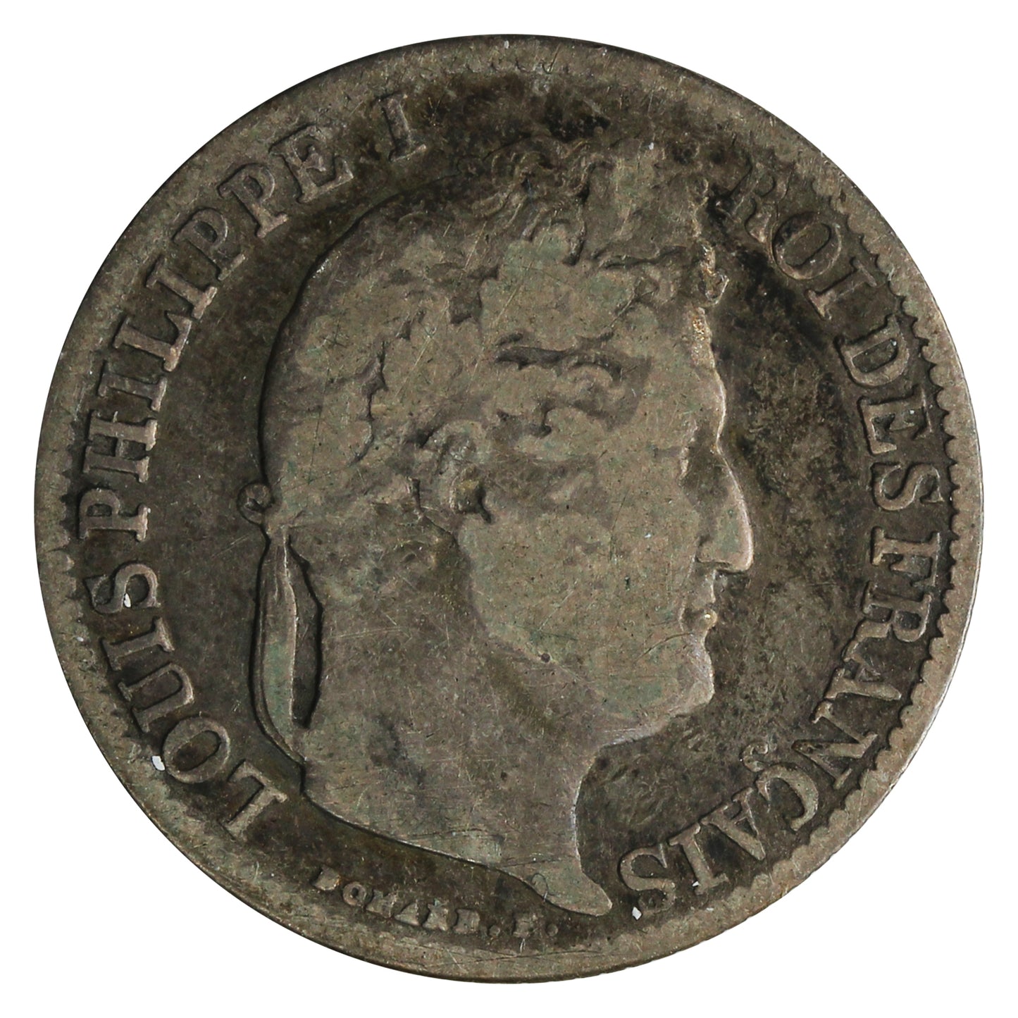 France 1846A 50 Centimes F-VF (F15)