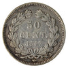 France 1847A 50 Centimes F-VF (F15)