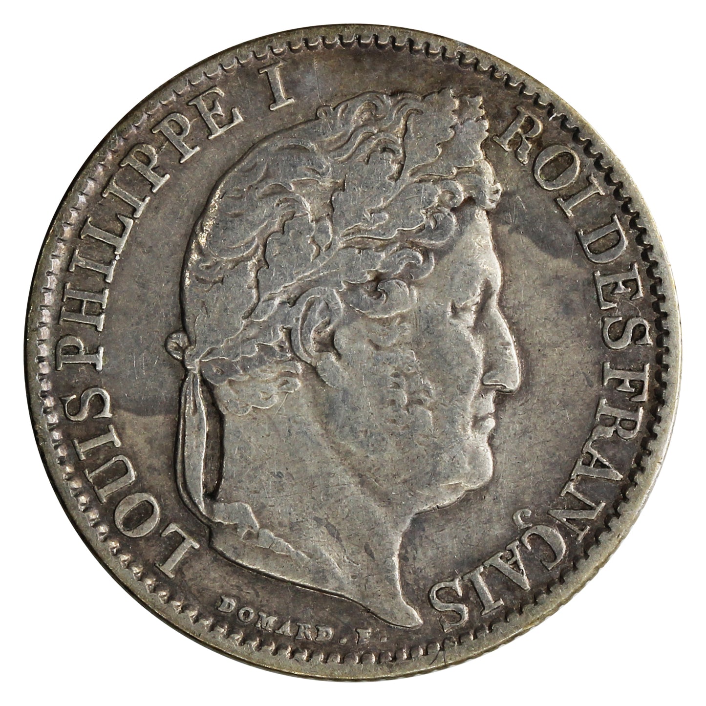 France 1847A 50 Centimes F-VF (F15)
