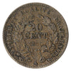 France 1850A 20 Centimes VF-EF (VF30)