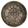 France 1851A 20 Centimes VF-EF (VF30)