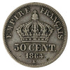 France 1864K 50 Centimes F-VF (F15)