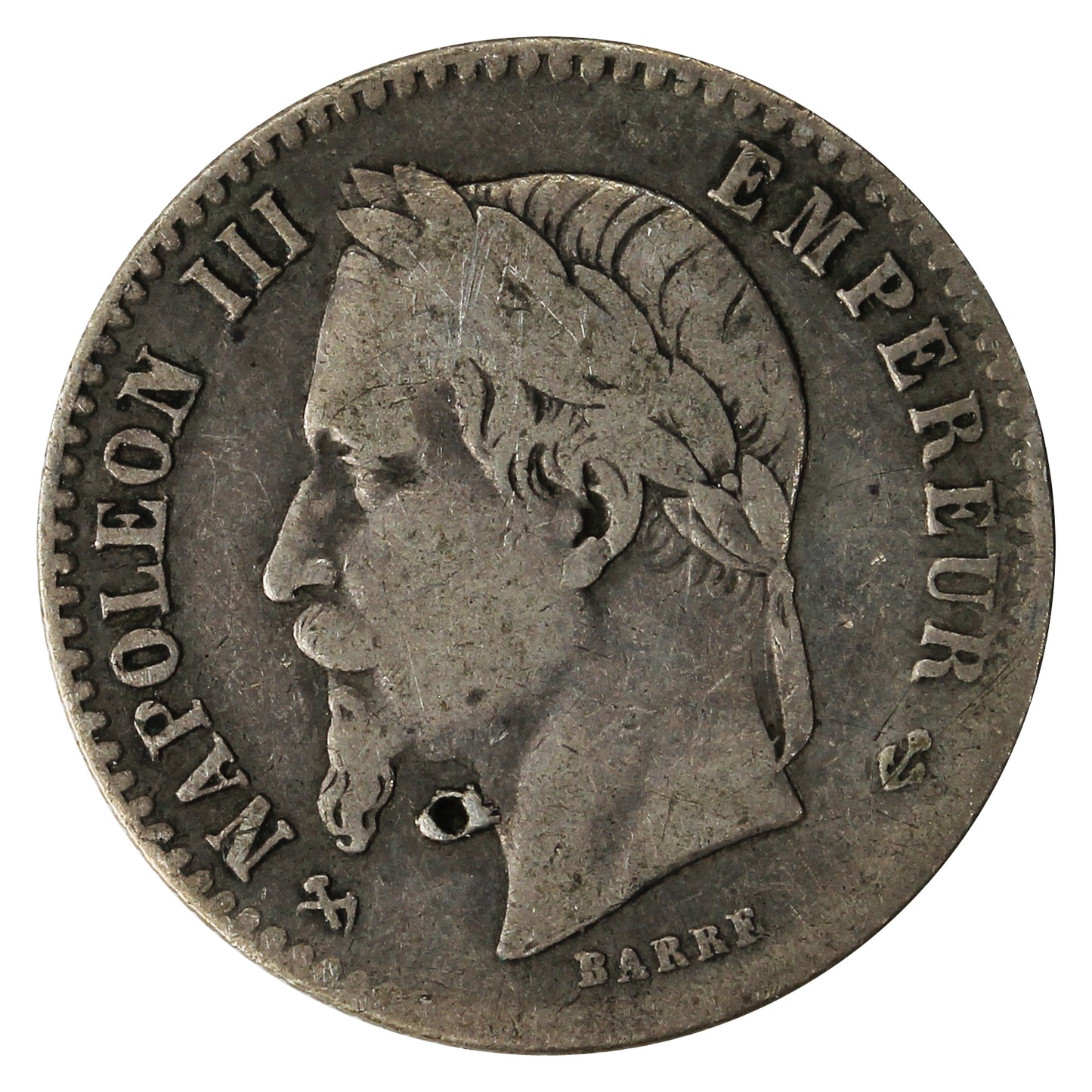 France 1864K 50 Centimes F-VF (F15)