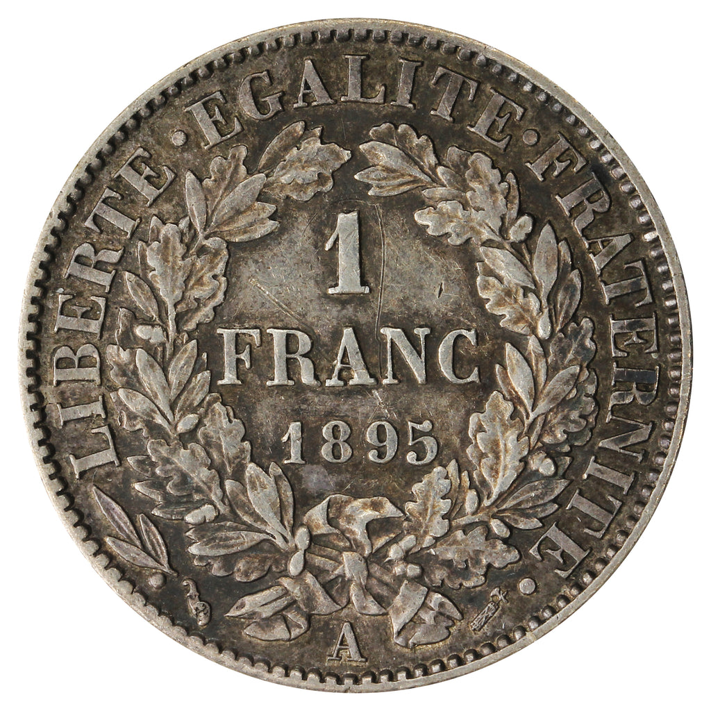 France 1895A Franc Extra Fine (EF40)