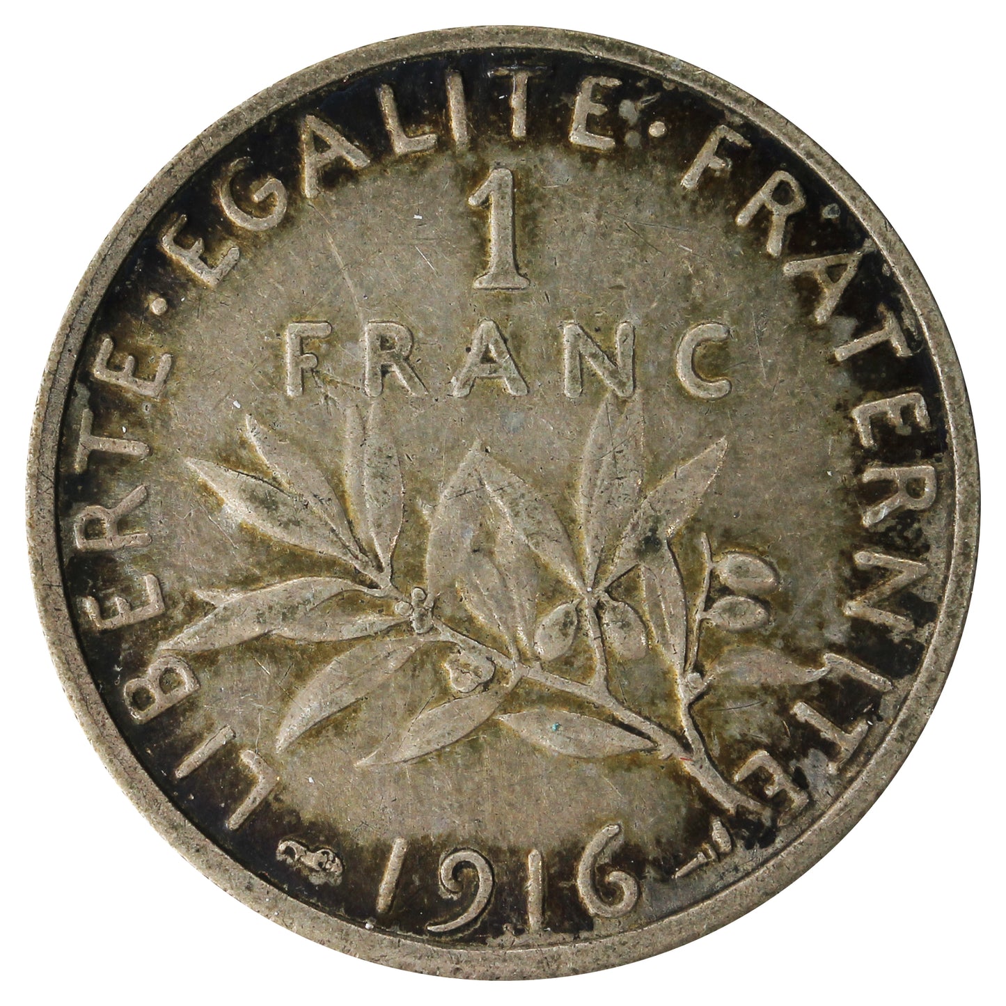 France 1916 Franc Extra Fine (EF40)
