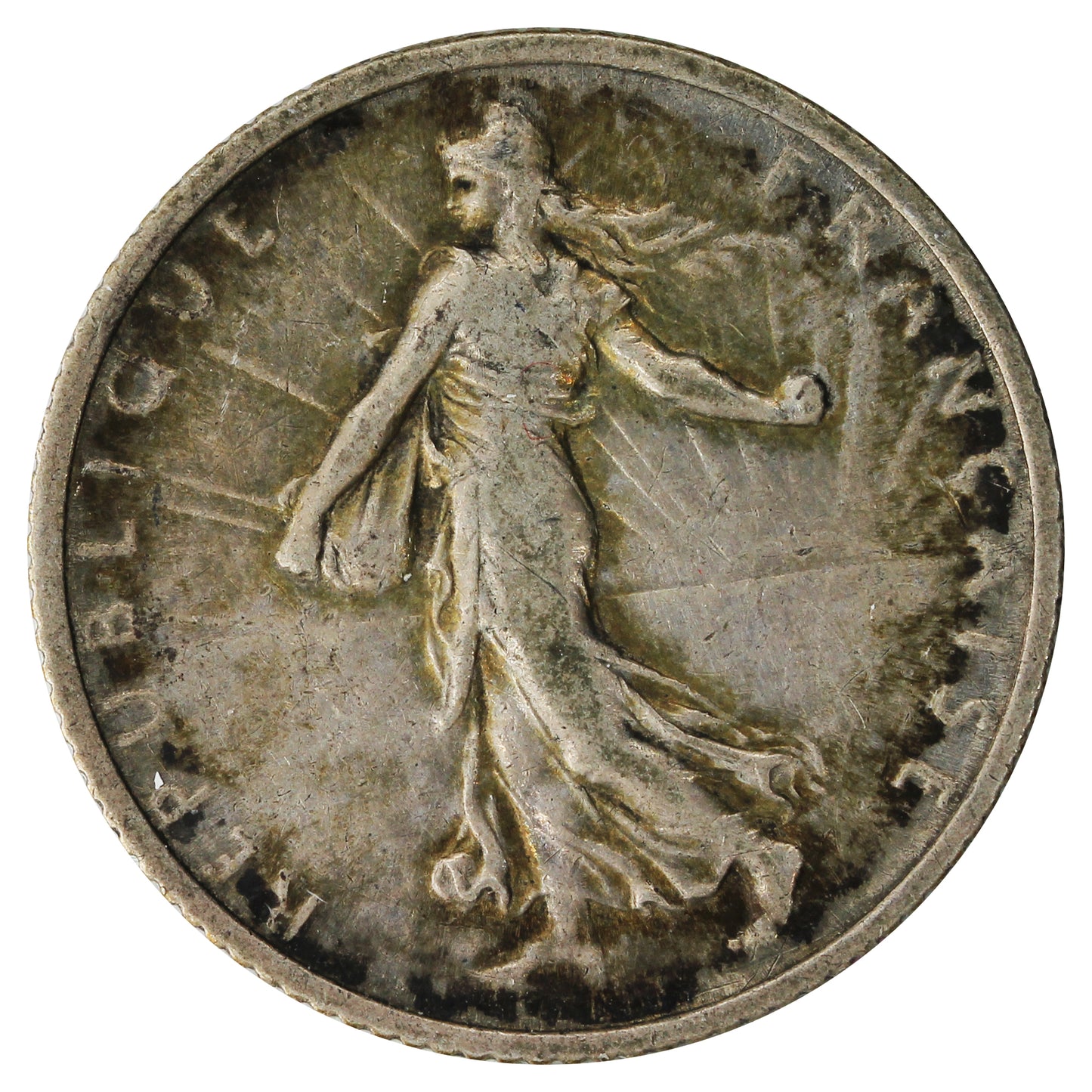 France 1916 Franc Extra Fine (EF40)