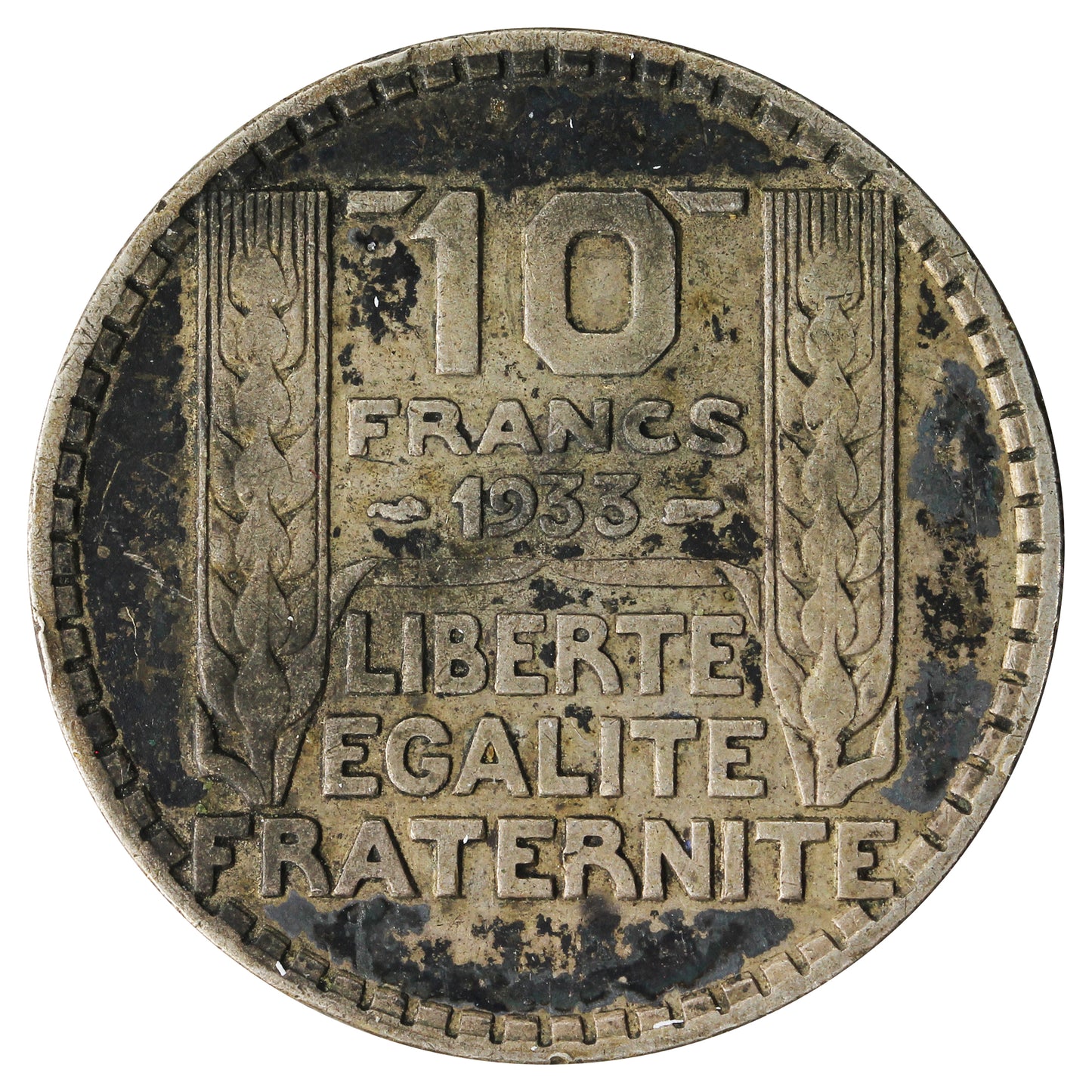 France 1933 10 Francs VF-EF (VF30)