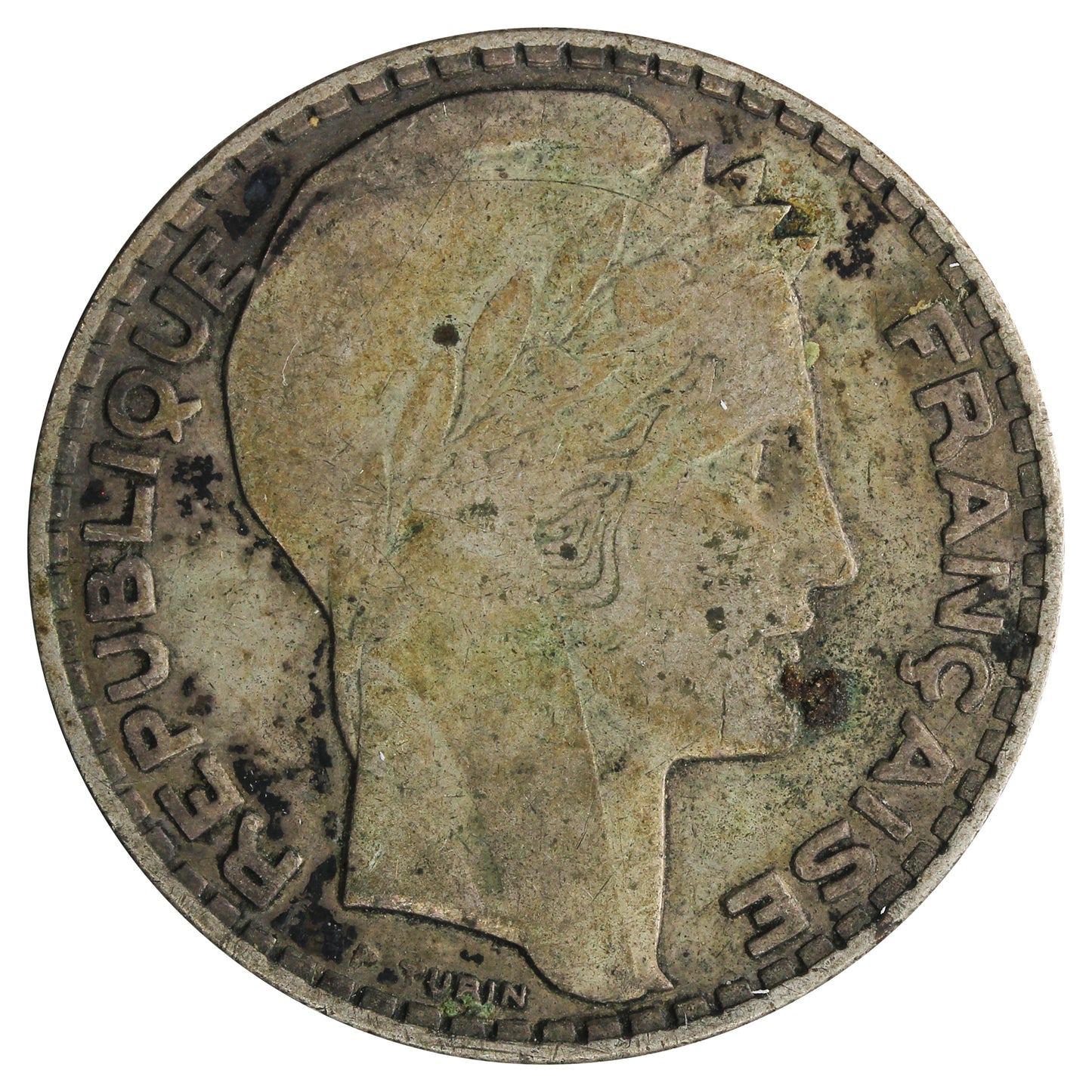 France 1933 10 Francs VF-EF (VF30)