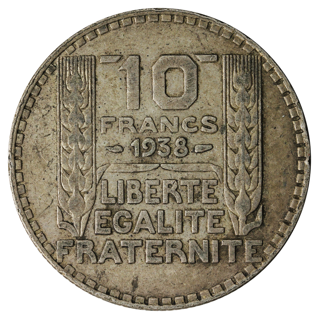 France 1938 10 Francs Very Fine (VF20)