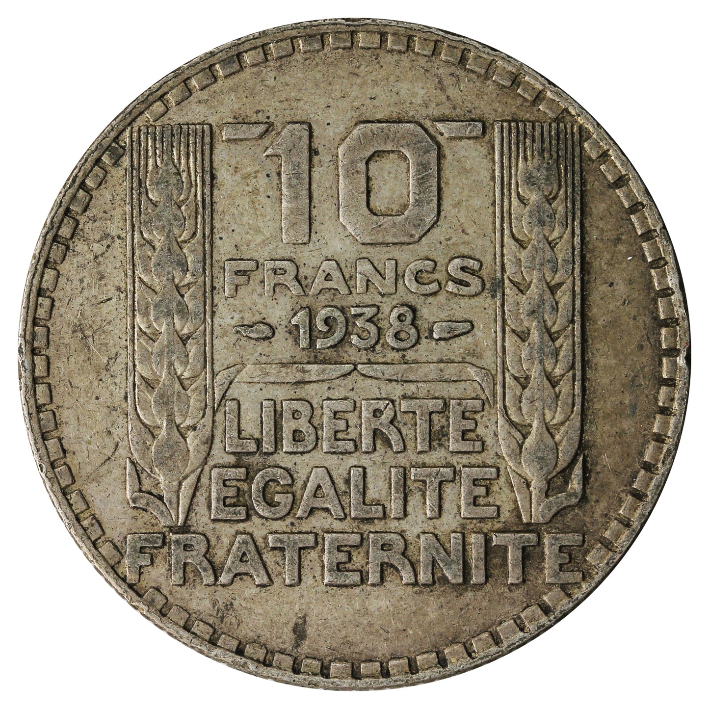 France 1938 10 Francs Very Fine (VF20)