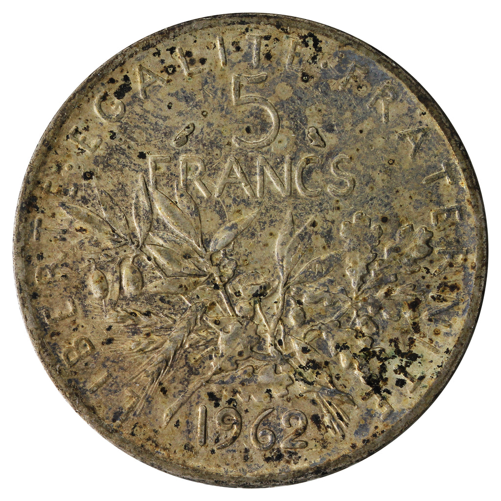 France 1962 5 Francs Almost Uncirculated (AU50)