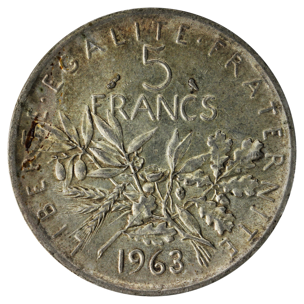 France 1963 5 Francs Almost Uncirculated (AU50)