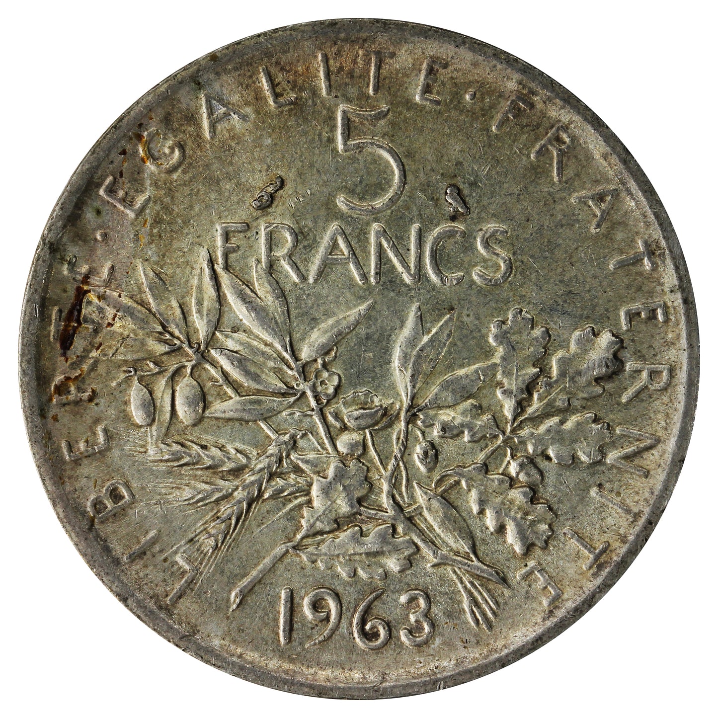 France 1963 5 Francs Almost Uncirculated (AU50)
