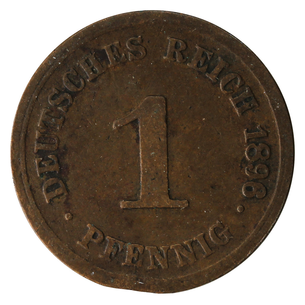 German Empire 1898G Pfennig Very Fine (VF20)