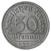 German Weimar Republic 1921F 50 Pfennig Brilliant Uncirculated (MS63)