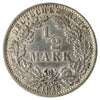 German Empire 1913J 1/2 Mark Very Fine (VF20)
