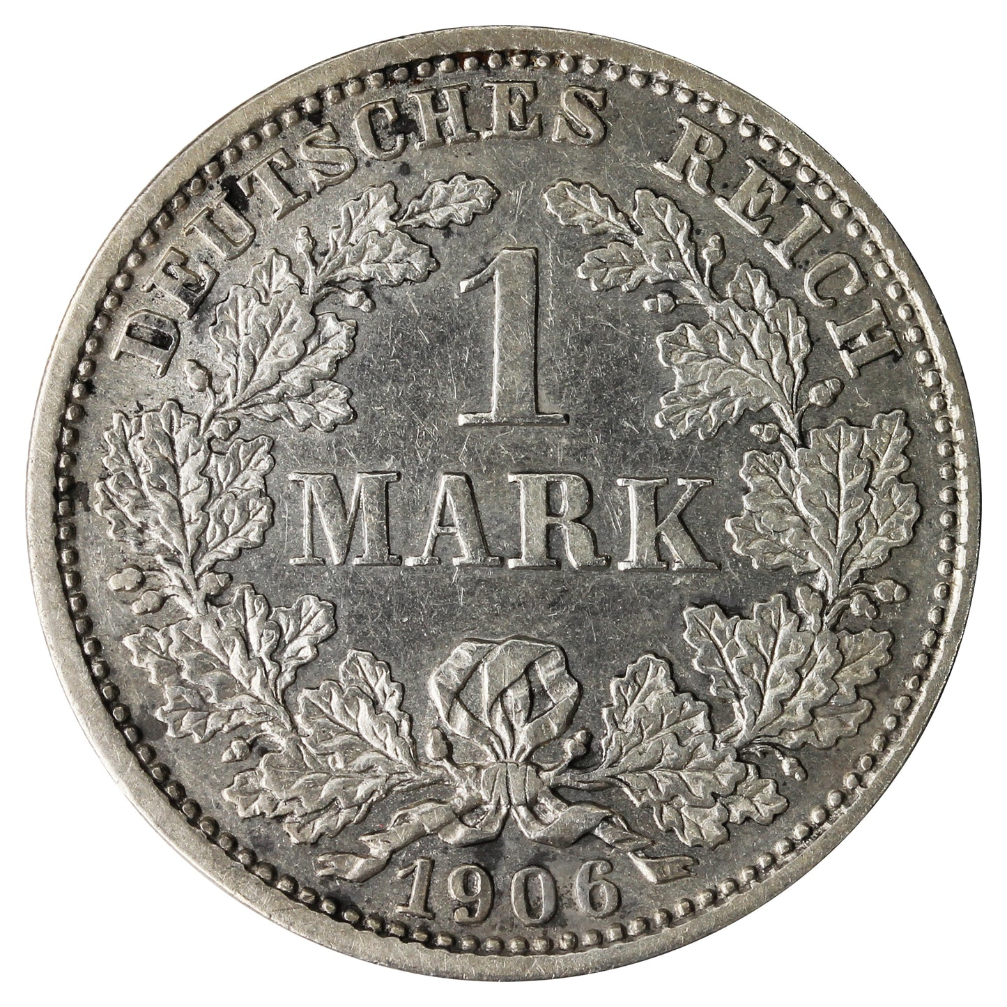 German Empire 1906D Mark Extra Fine (EF40)