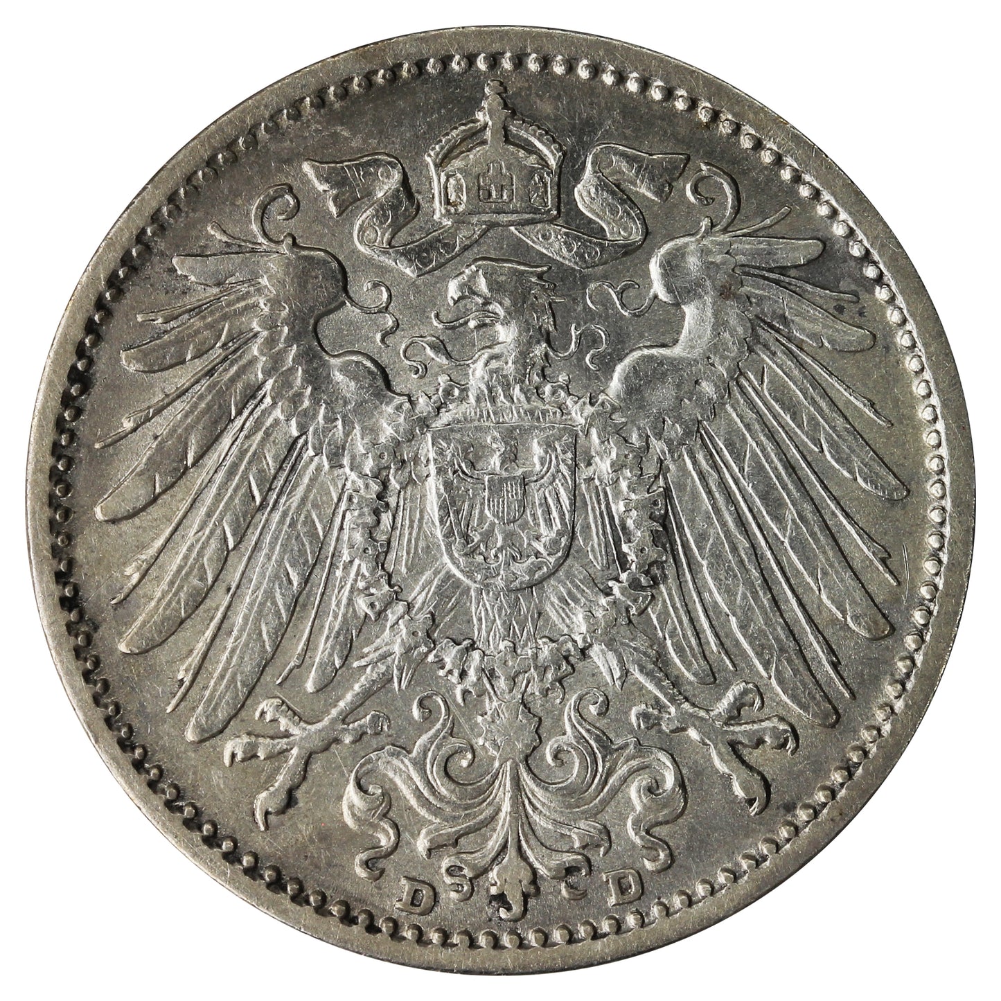 German Empire 1906D Mark Extra Fine (EF40)