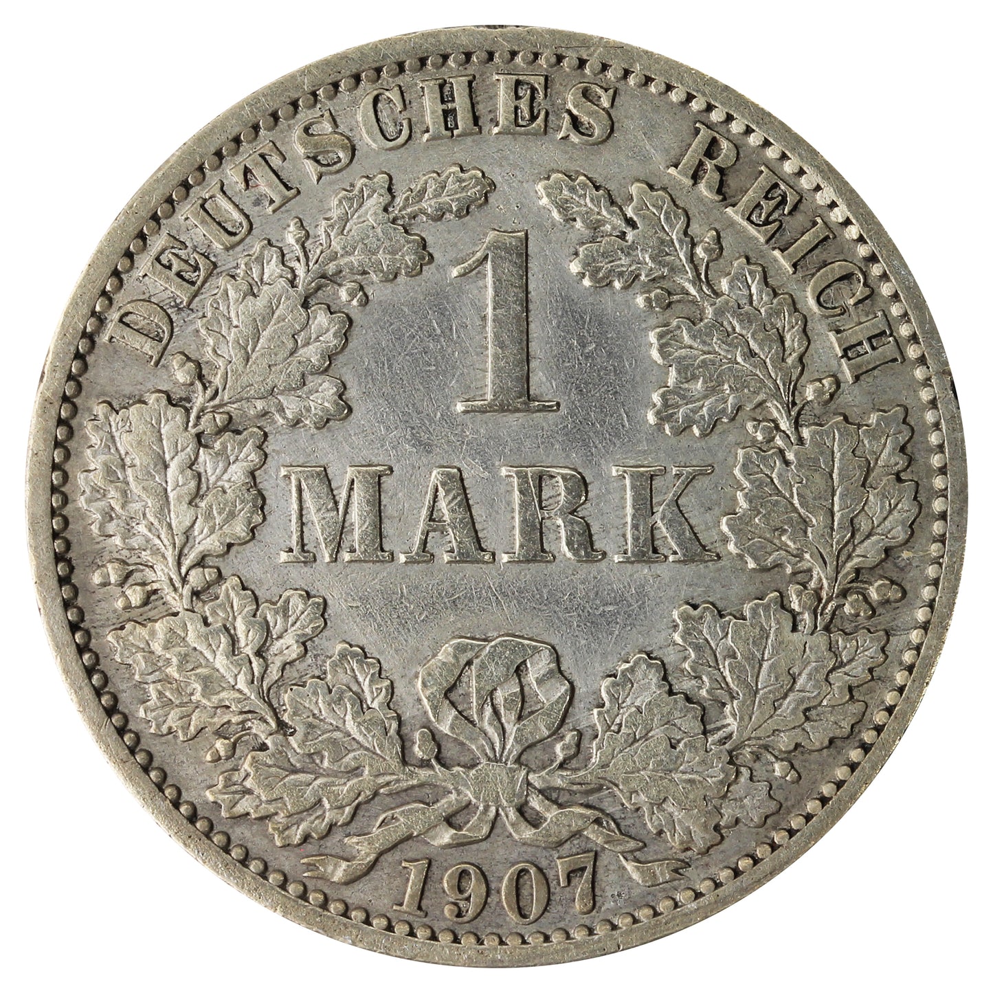 German Empire 1907A Mark VF-EF (VF30)