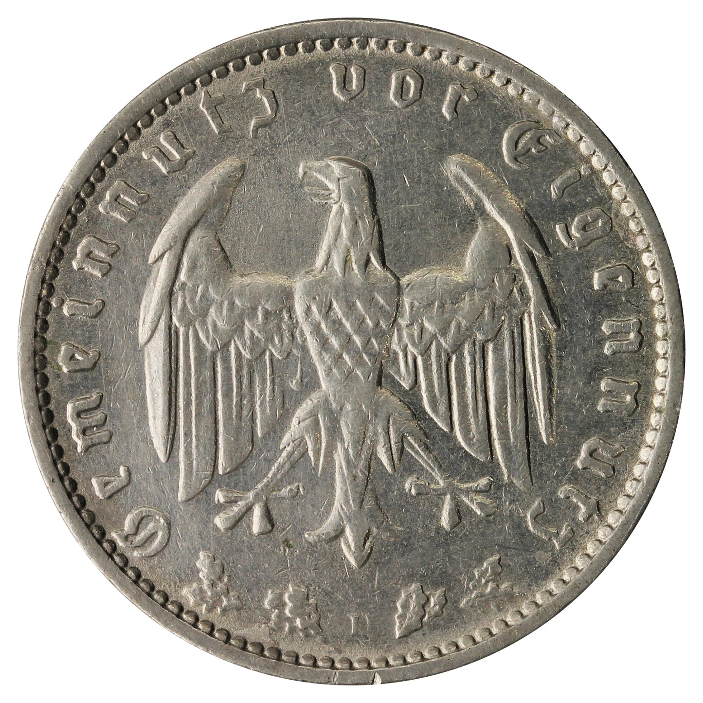 German Third Reich 1936D Mark EF-AU (EF45)