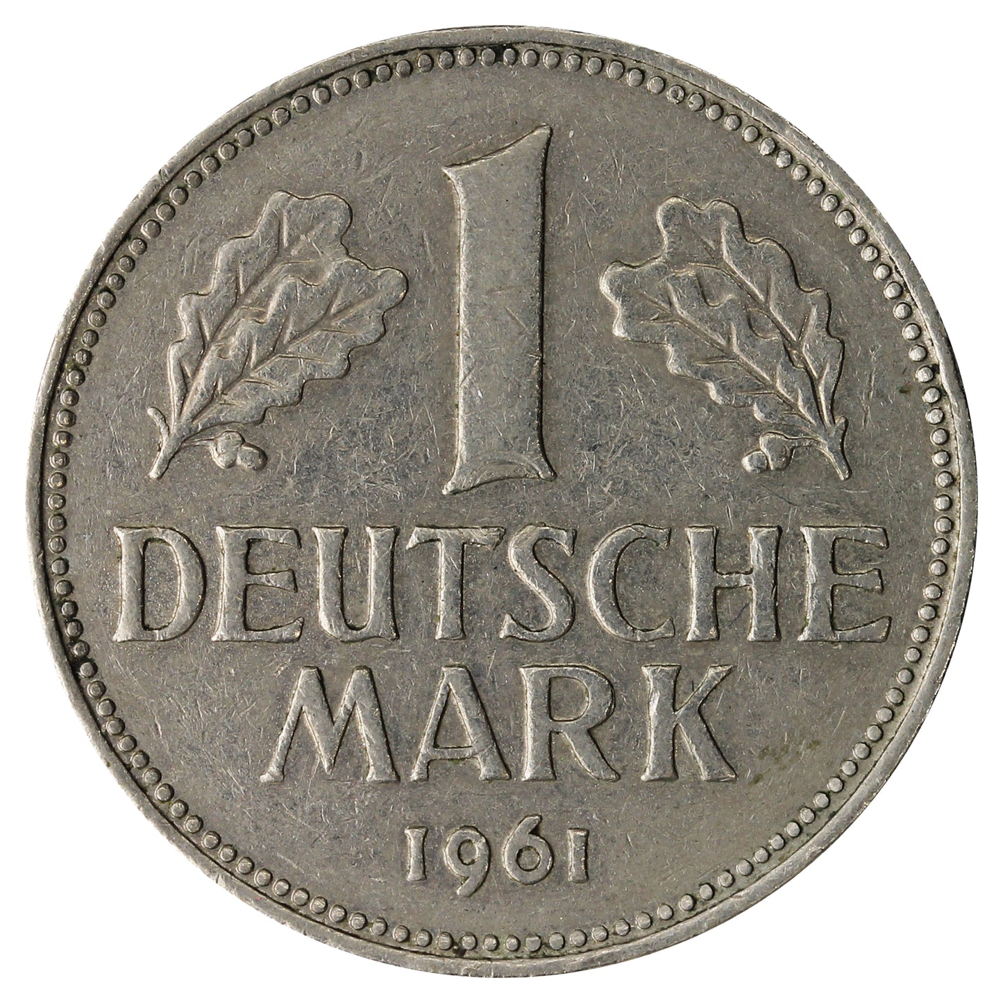 German Federal Republic 1961G Mark VF-EF (VF30)