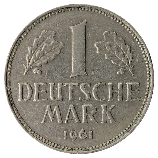 German Federal Republic 1961G Mark VF-EF (VF30)