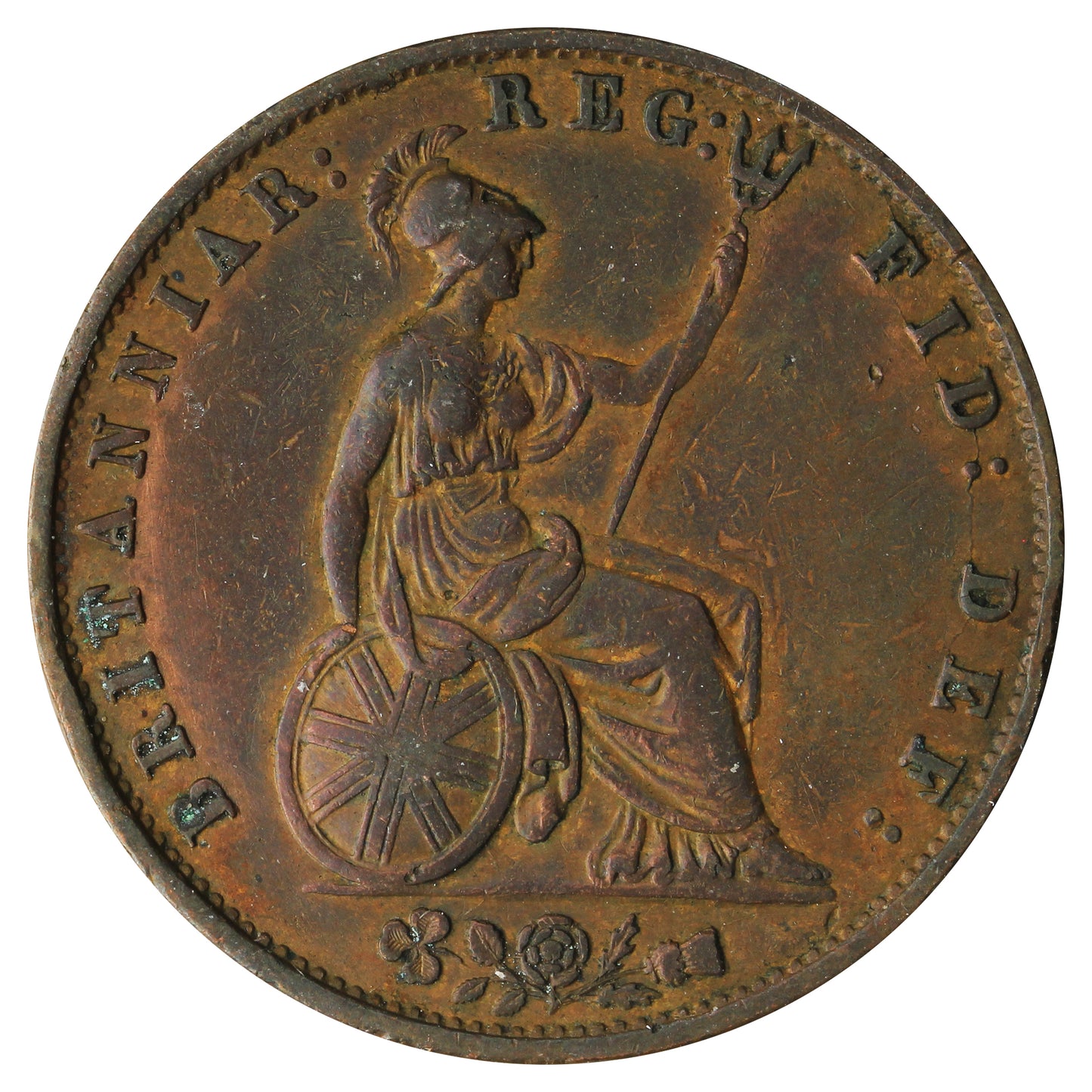 Great Britain 1854 1/2 Penny Extra Fine (EF40)