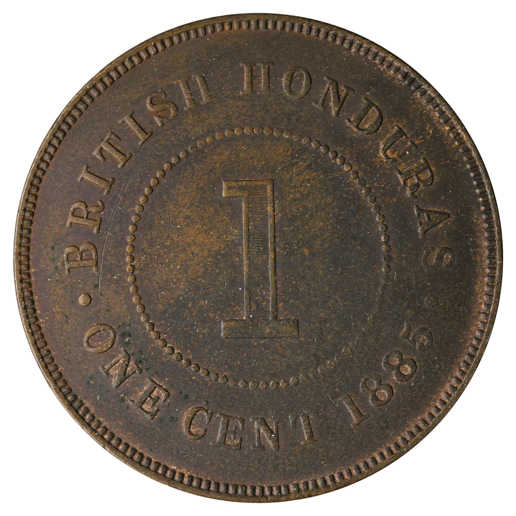 British Honduras 1885 1 Cent Extra Fine (EF40)