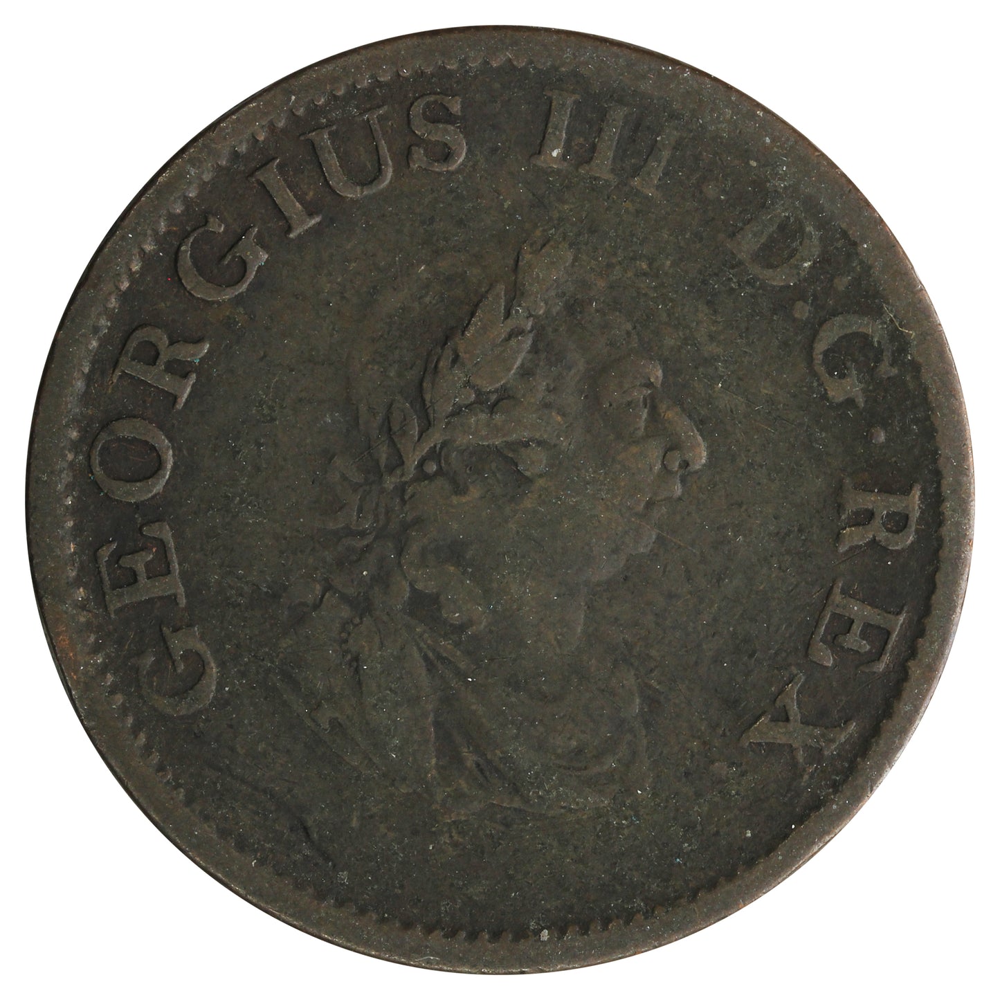 Ireland 1805 1/2 Penny F-VF (F15)