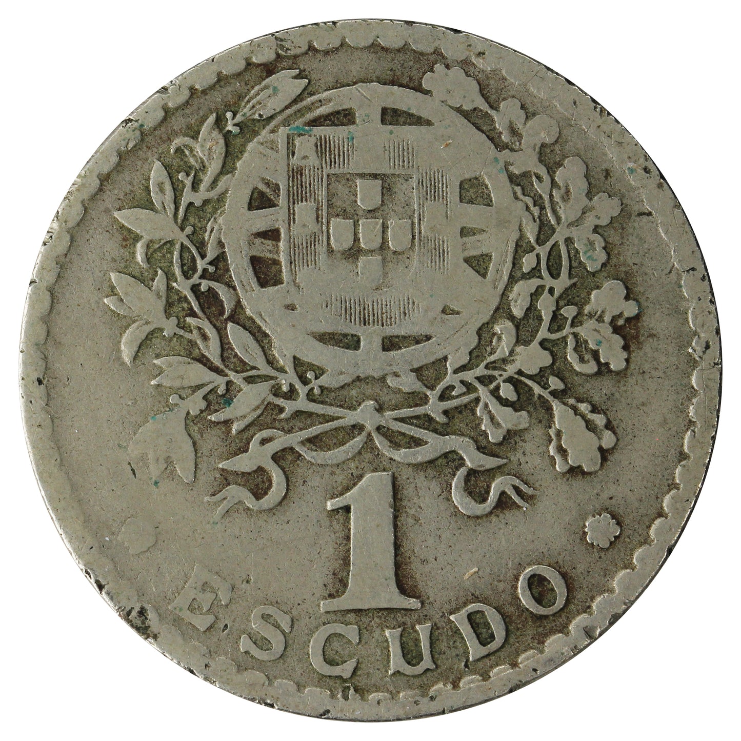 Portugal 1944 1 Escudo Very Good (VG8)
