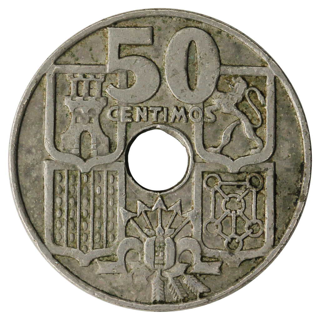 Spain 1963 50 Centimos Very Fine (VF20)