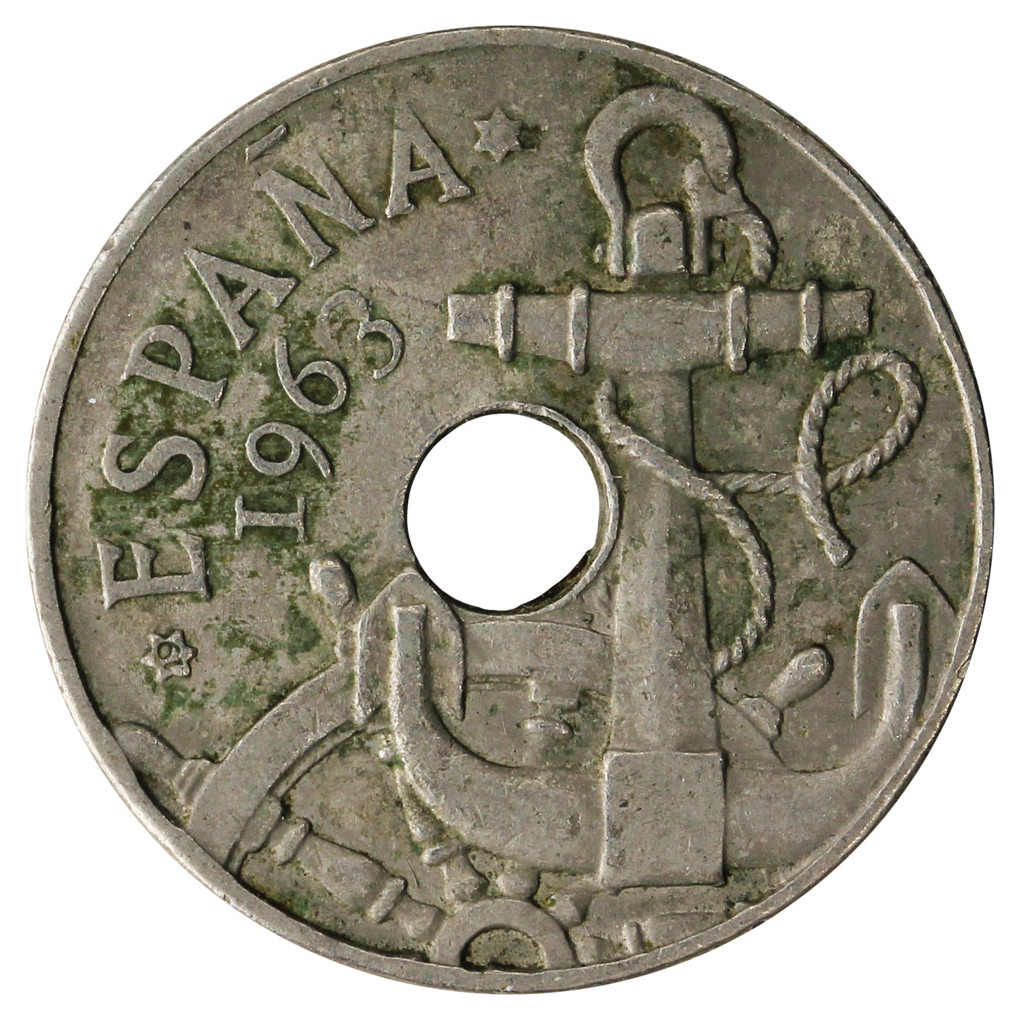 Spain 1963 50 Centimos Very Fine (VF20)