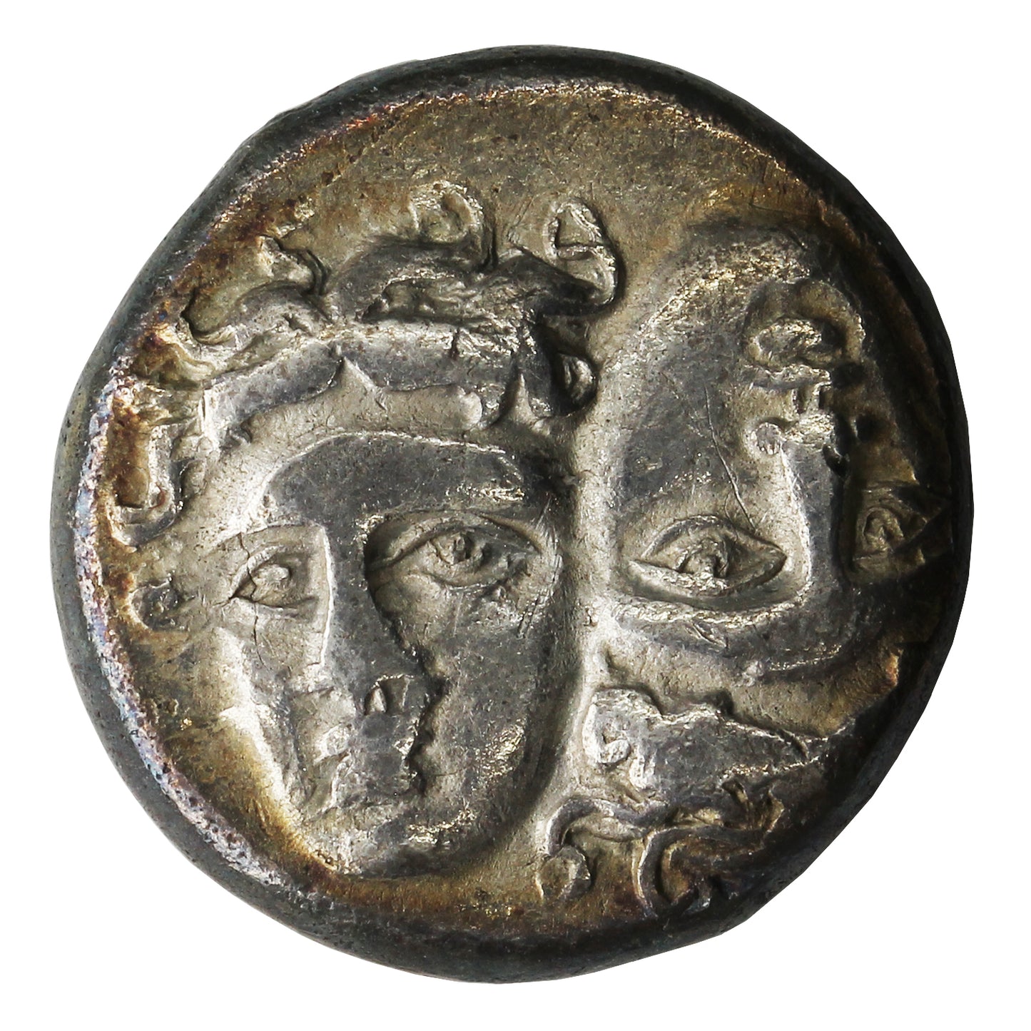 Ancient Greece 400-350BC Moesia Istros Silver Stater Extra Fine (EF40)
