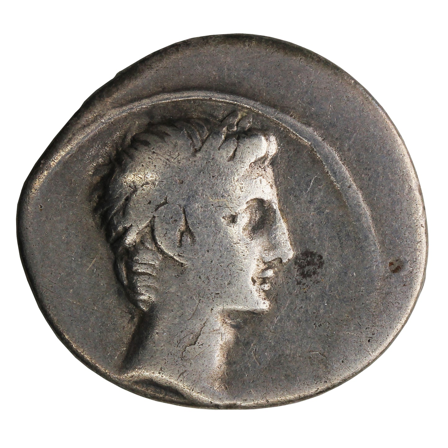 Ancient Rome 27BC-14AD Augustus Silver Denarius Very Fine (VF20)