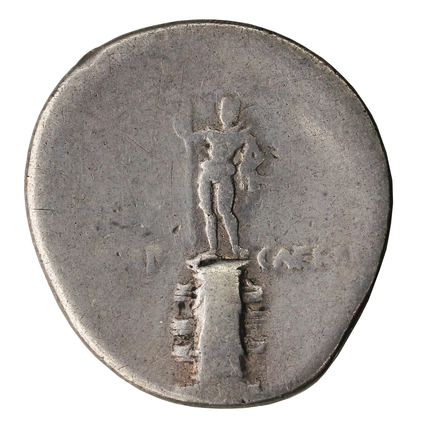 Ancient Rome 27BC-14AD Augustus Silver Denarius Very Fine (VF20)