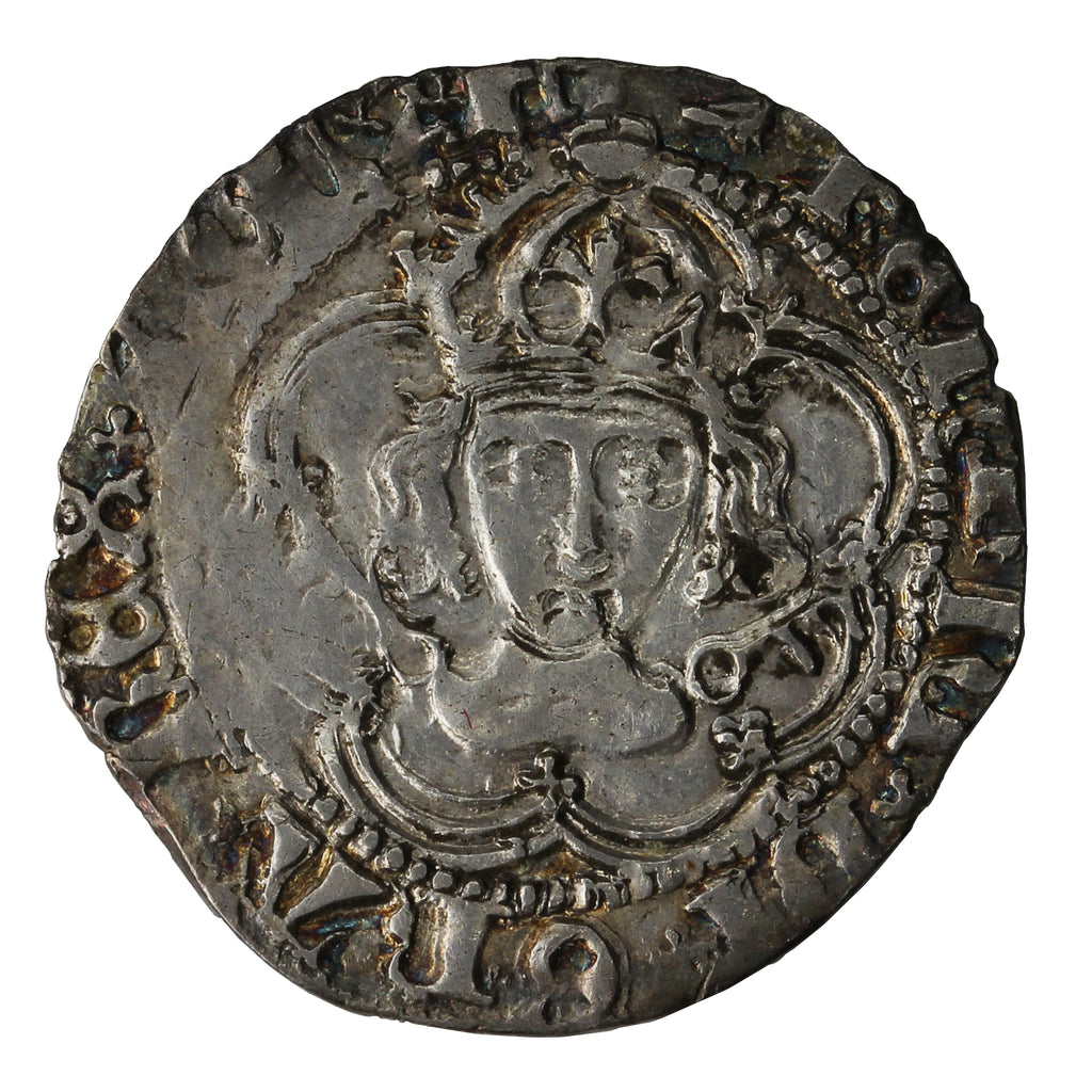 Great Britain 1485-1509 Henry VII Silver Half Groat VF-EF (VF30) $