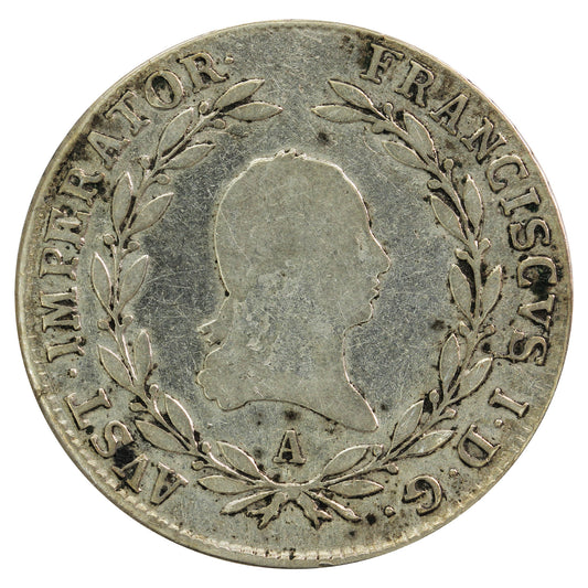 Austria 1810A 20 Kreuzer F-VF (F-15)
