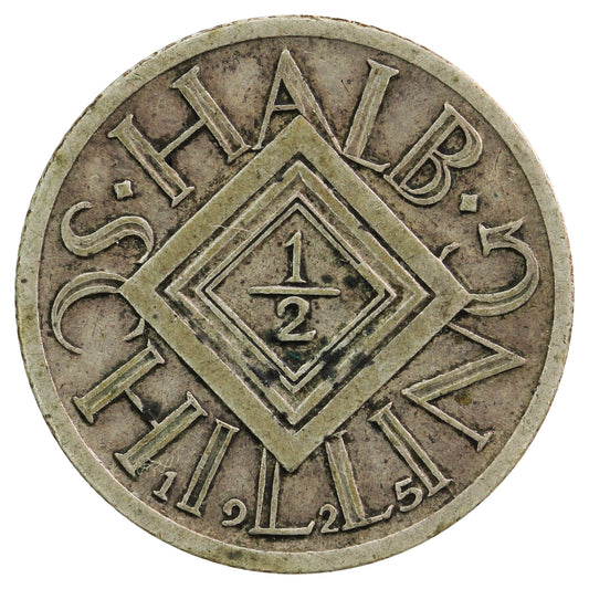 Austria 1925 1/2 Schilling VF-EF (VF-30)