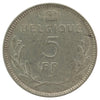 Belgium 1937 French 5 Francs F-VF (F15)