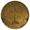 British West Africa 1938KN 2 Shillings Extra Fine (EF40)