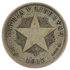 Cuba 1915 40 Centavos Extra Fine (EF40)