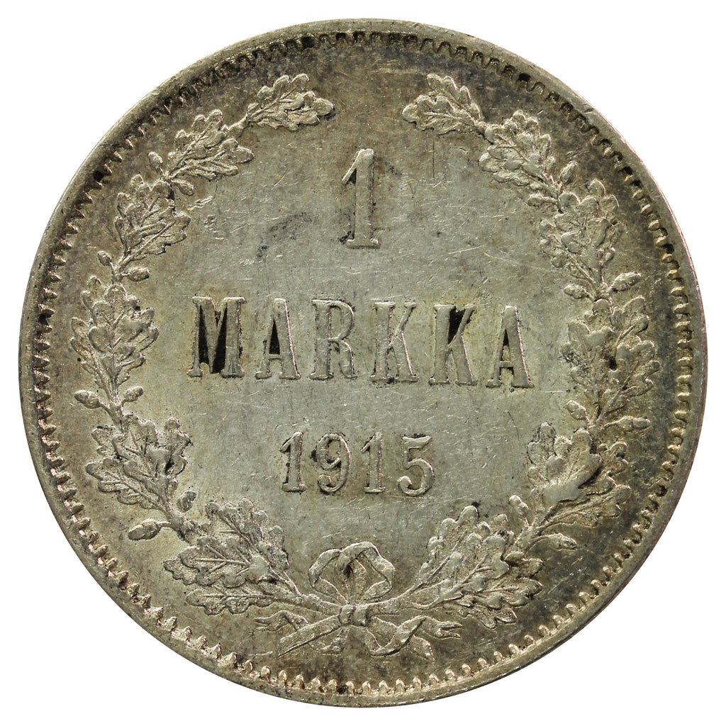 Finland 1915S Markka Uncirculated (MS60)