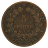 France 1887A 5 Centimes Very Fine (VF20)