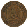 France 1861A 10 Centimes Very Fine (VF20)
